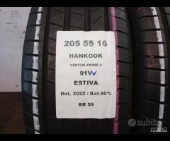 2 GOMME 205 55 16 HANKOOK BR 59