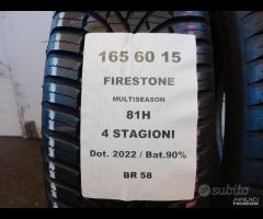 2 GOMME 165 60 15 FIRESTONE BR 58