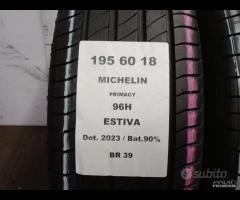 2 GOMME 195 60 18 MICHELIN BR 39