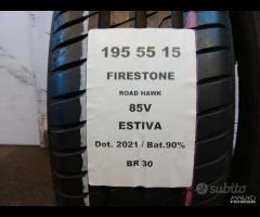 2 GOMME 195 55 15 FIRESTONE BR 30