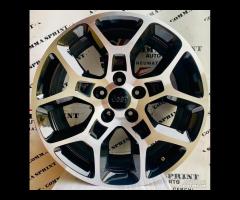 4 CERCHI IN LEGA ORIG RAGGIO 17 JEEP RENEGADE KM0