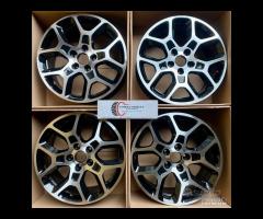 4 CERCHI IN LEGA ORIG RAGGIO 17 JEEP RENEGADE KM0