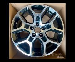 4 CERCHI IN LEGA ORIG RAGGIO 17 JEEP RENEGADE KM0 - 8