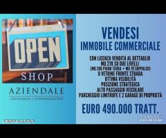 IMMOBILE COMMERCIALE IN ZONA CORSO MILANO - 1