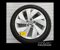 Kit Cerchi Originali VW Golf Gomme Invernali - 1