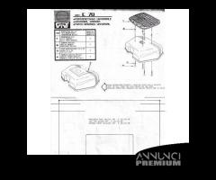 Piastra portapacchi universale Givi E70 - 5