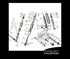 Piattello ammortizzatore anteriore Vespa Special E - 5