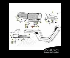 Staffa supporto anteriore sella Piaggio Si 186319