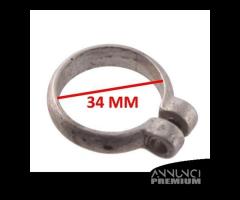 Fascetta fissaggio carburatore da 34 mm epoca