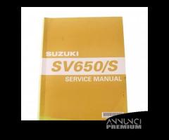 Manuale officina per Suzuki SV 650 S dal 1999 - 99