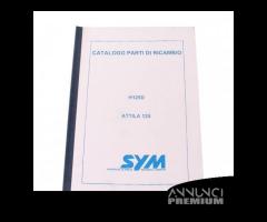 Catalogo ricambi per Sym Attila H125D