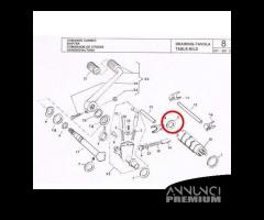 Rasamento albero desmodromico da 0,2 per Aermacchi