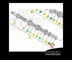 Seeger albero primario da 14,7 per Cagiva Mito Pla