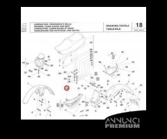 Gommino antivibrante fianchetti Cagiva Elefant 2 A