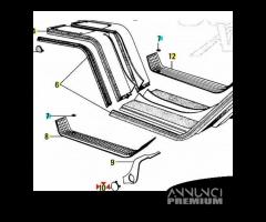 Tappo modanatura anteriore Piaggio Boss - 253630