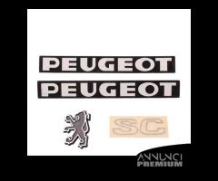 Kit targhette per Peugeot SC Metropolis - 751430