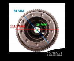 Campana frizione Sachs 125 6 marce per moto Hercul - 2