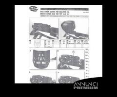 Base portabauletto Honda Enduro Nonfango H001 - 5