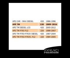 Bussola interna asse ruota posteriore Ape Car e TM - 2