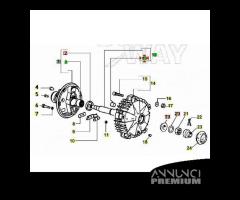 Bussola interna asse ruota posteriore Ape Car e TM - 3