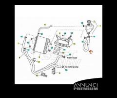 Tubo serbatoio acqua radiatore Aprilia SR Factory - 3