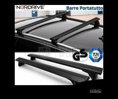 Barre Tetto + Portasci per Audi A3 A4 A6 Omologato