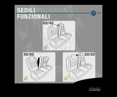 COPRISEDILI per Seat Arona in Pelle e Tessuto - 14