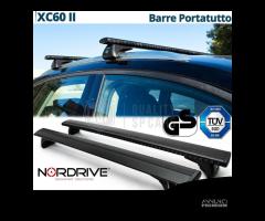 Barre da Tetto + Portasci per Volvo XC60 Omologato