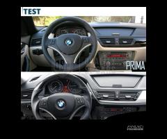 VOLANTE Sportivo Per BMW X1 E84 Carbonio e Pelle - 6