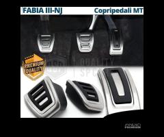 COPRIPEDALI Sportivi per Skoda Fabia 3 NJ MANUALE