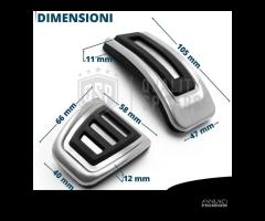 COPRIPEDALI Sportivi per Skoda Fabia 3 NJ MANUALE - 11