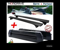 Barre Tetto + Portasci per Kia Sportage Omologato