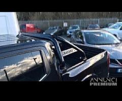 Nissan Navara D40 Roll bar nero protez.cabina