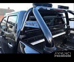 Nissan Navara D40 Roll bar nero protez.cabina