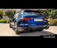 Audi A6 Avant RS6 4.0TFSI 441kw 2020> Scarico Inox