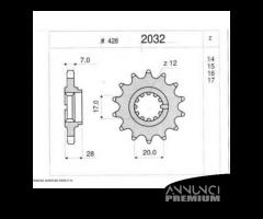 Pignone Gilera RX RV KK KZ RRT 125 da 15 denti - 3