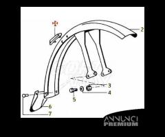 Protezione parafango anteriore per Ciao