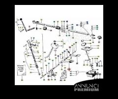 Pedale freno Piaggio Ape CAR P2 P3 TM 253288