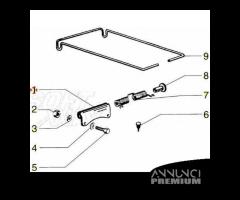 Supporto molla portapacchi Piaggio Ciao 188958
