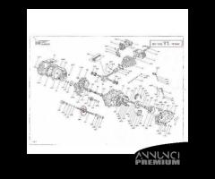 Ingranaggio messa in moto Motore V1 da 27 denti 40