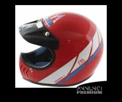 Casco epoca FM Fimez Trophy rosso