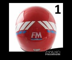 Casco epoca FM Fimez Trophy rosso