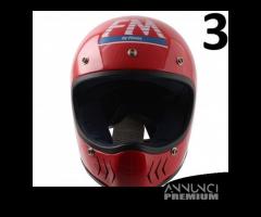 Casco epoca FM Fimez Trophy rosso - 11