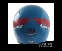 Casco FM Fimez Trophy azzurro epoca anni 80