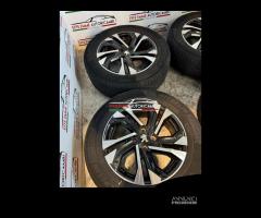 CERCHI E GOMME PEUGEOT 2008 215 60 17 DOT 0821