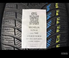 4 GOMME USATE 215/45R16 90 H MICHELIN - INVERNALI - 2