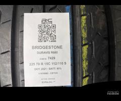 2 GOMME USATE 225/70R15 C 112/110 S BRIDGESTONE