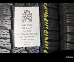 2 GOMME USATE 205/75R 16C 110/108 R MICHELIN - INV