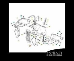 Fianco radiatore sinistro Husqvarna TE e SMR A0667 - 3