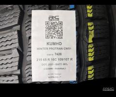 2 GOMME USATE 215/65R16 C 109/107 R MICHELIN - INV